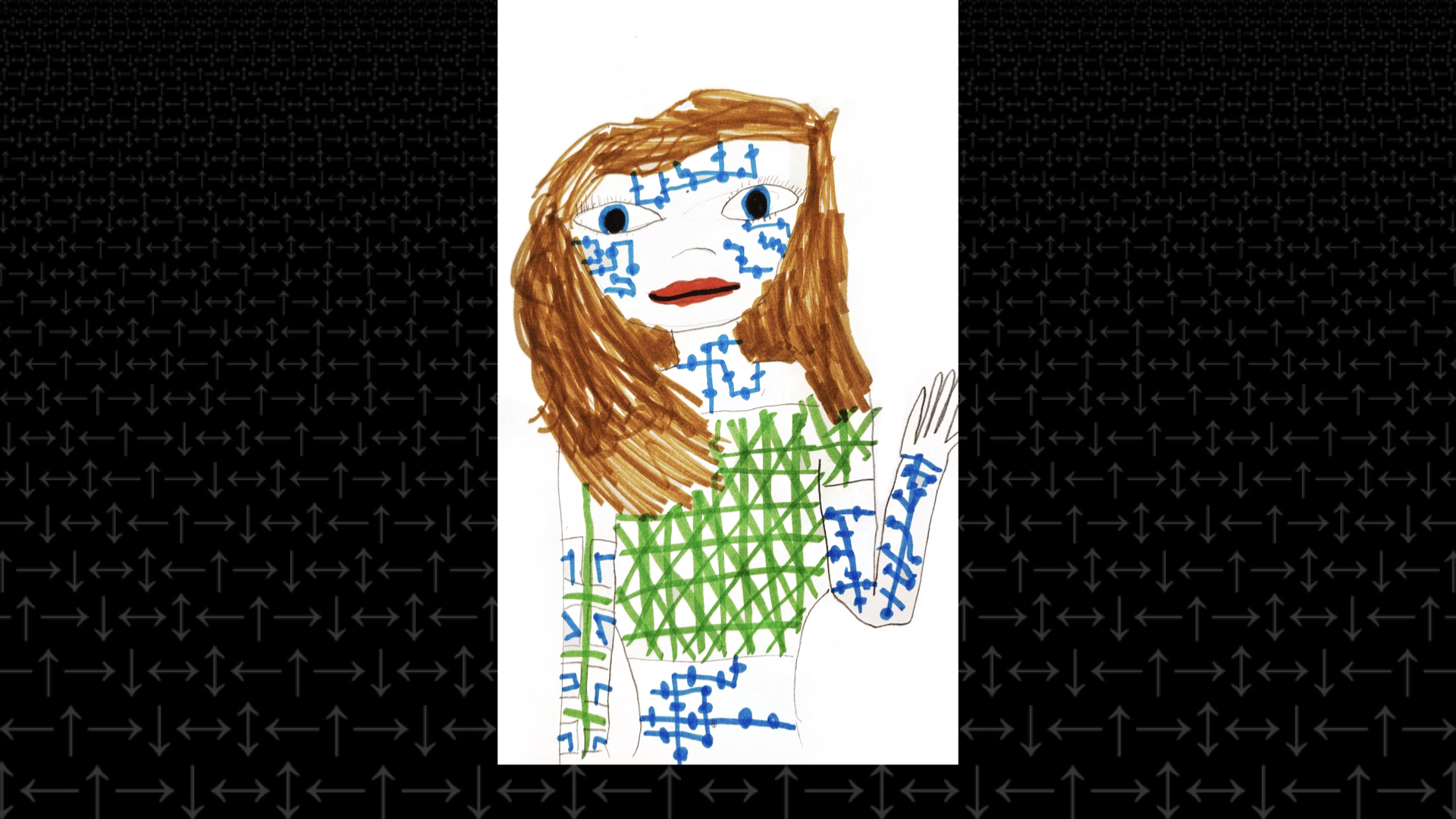 "Drawing of Alexa"