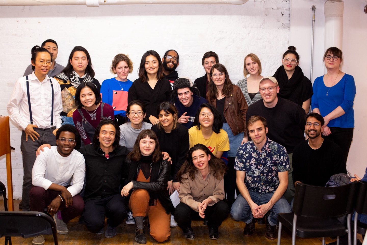 "A photo of all the Code Societies Winter 2019 students, TAs (Nabil Hassein and Ying Quan Tan) and organizer Melanie Hoff."