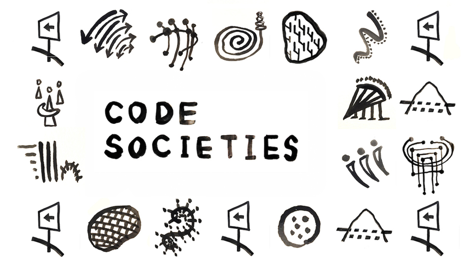 Code Societies logo with symbols of interconnectedness and computation