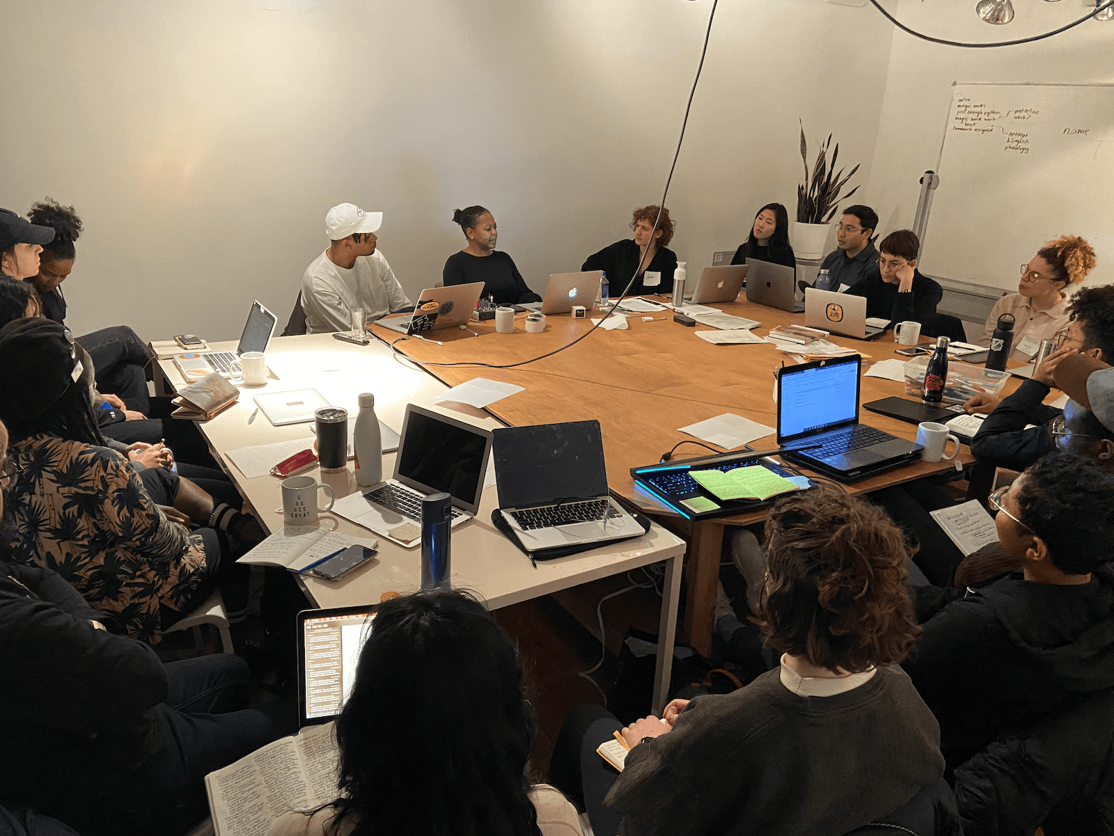 Simone Browne and American Artist at SFPC along with Code Societies students