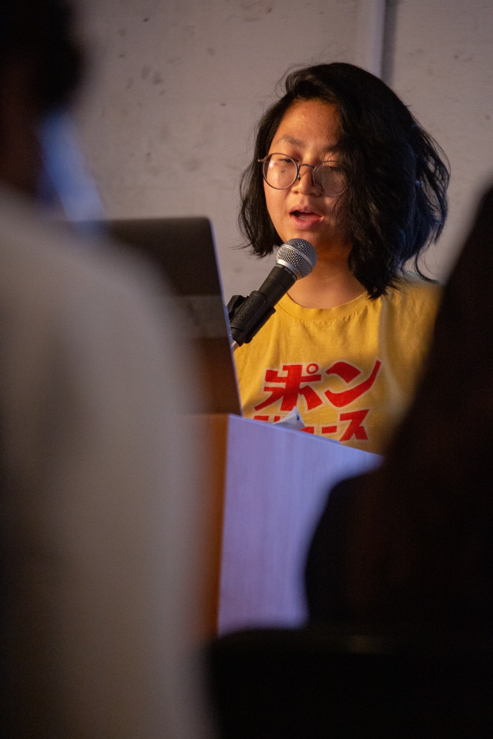 "Nicole Cheng presenting."
