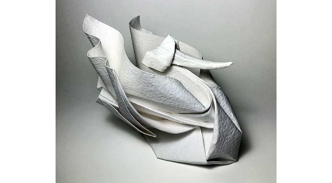 Origami paper sculpture
